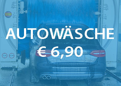 Autowäsche     € 6,90
