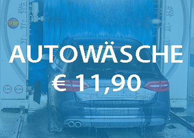Autowäsche     € 11,90
